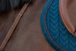 Clearance Tapis de selle Velvet Mini Perles - Kentucky - Velours luxueux Tapis De Cso|Tapis De Selle