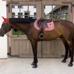 Tapis de Selle Velvet printing - Kentucky - Velours chic Tapis De Selle|Tapis De Selle