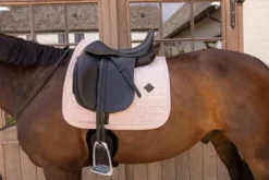 Sale Tapis de selle Velvet Rose pale DRESSAGE - Kentucky Tapis De Dressage|Tapis De Selle