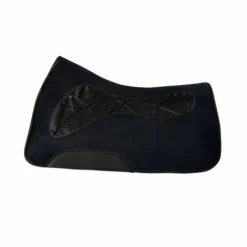 New Tapis de selle western daim gel grip Tapis Western|Tapis De Selle