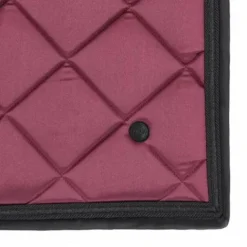 Hot Tapis de selle Zahra Bordeaux - - Effet satiné, motifs élégants Tapis De Cso|Tapis De Selle