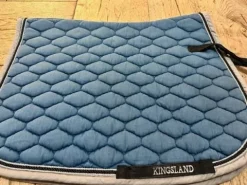 Best TAPIS ENSEMBLE KINGSLANS BLEU CANARD Tapis De Dressage|Tapis De Cso