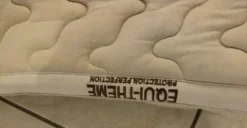 Sale Tapis Equithème beige Cheval - Full Tapis De Cso