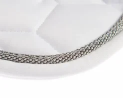 Clearance Tapis Eurofit Blanc aluminium Edition limitée 2022 - Tapis De Dressage|Tapis De Selle