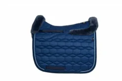 Clearance Tapis Eurofit Satiné Edition Limitée 2022 Blue  - Tapis De Dressage|Tapis De Selle