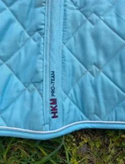 Tapis bleu ciel cheval Tapis De Cso|Tapis De Selle