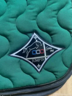 Tapis Jumpin Vert sapin Tapis De Cso|Tapis De Selle