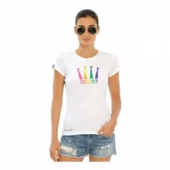 Online Tee-shirt Rainbow Shirt - Femme Tenue D'Équitation Femme·T-Shirts équitation Femme