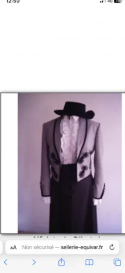 Hot Tenue traditionnelle portugaise femme Femme Tenue De Concours Femme·Veste De Concours|La Cavalière En Concours