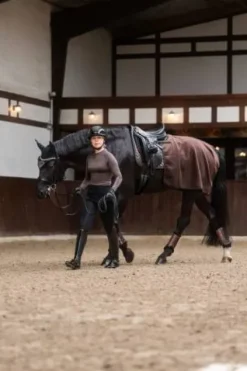 Outlet Top Base Layer Dynamic Modern Mocha - Femme Tenue D'Équitation Femme·Polos Et Chemises