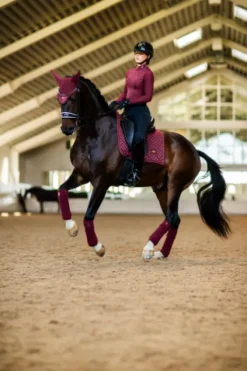 Online Top Essential Mesh New Maroon  - Femme Tenue D'Équitation Femme·Polos Et Chemises
