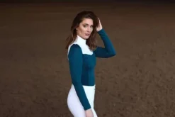 Outlet Top Light Breeze Blue Meadow - Femme Tenue D'Équitation Femme·Polos Et Chemises