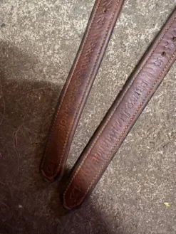 Outlet Étrivières Bruno Delgrange en cuir havane 135cm Etriers Et Accessoires|Étrivières