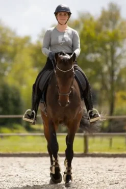 Discount T-Shirt coton à manches longues Riding Cotton Top - Femme Tenue D'Équitation Homme·T-Shirts équitation Homme|Tenue D'Équitation Femme·T-Shirts équitation Femme