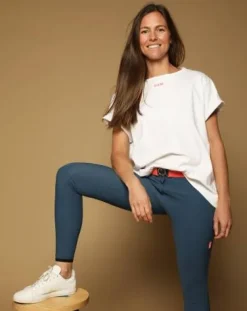 Sale T-shirt eclair - - oversize avec logo Femme Tenue D'Équitation Femme·T-Shirts équitation Femme