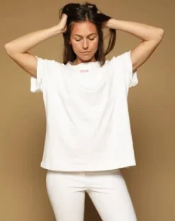 Sale T-shirt eclair - - oversize avec logo Femme Tenue D'Équitation Femme·T-Shirts équitation Femme