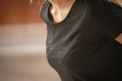 Sale T-shirt iconic strass - - léger et chic Femme Tenue D'Équitation Femme·T-Shirts équitation Femme