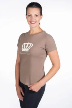 Sale Tshirt lavender bay crown Femme Tenue D'Équitation Femme·T-Shirts équitation Femme