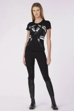 Online T-shirt manches courtes Santorini - Femme Tenue D'Équitation Femme·T-Shirts équitation Femme