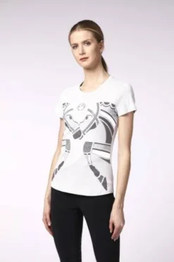 Online T-shirt manches courtes Santorini - Femme Tenue D'Équitation Femme·T-Shirts équitation Femme