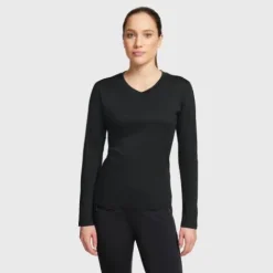 New T-Shirt manches longues Axella Crystal AW24 Femme Tenue D'Équitation Femme·T-Shirts équitation Femme
