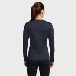 New T-Shirt manches longues Axella Crystal AW24 Femme Tenue D'Équitation Femme·T-Shirts équitation Femme