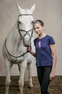 Online T-shirt équitation enfant à manches courtes - - Licorne pailletée Enfant Tenue D'Équitation Enfant·T-Shirts équitation Enfant