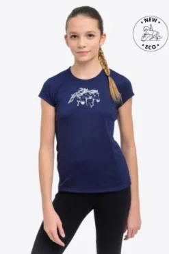 Best T-shirt équitation enfants manches courtes - - Tissu confortable Enfant Tenue D'Équitation Enfant·T-Shirts équitation Enfant