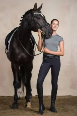 Sale T-Shirt équitation manches courtes - - Coton doux Femme Tenue D'Équitation Femme·T-Shirts équitation Femme