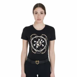 Clearance T-shirt slim fit mors - Femme Tenue D'Équitation Femme·T-Shirts équitation Femme