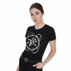 Clearance T-shirt slim fit mors - Femme Tenue D'Équitation Femme·T-Shirts équitation Femme