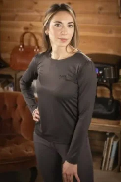 T-shirt Techty manches longues - PENELOPE COLLECTION Femme Tenue D'Équitation Femme·T-Shirts équitation Femme