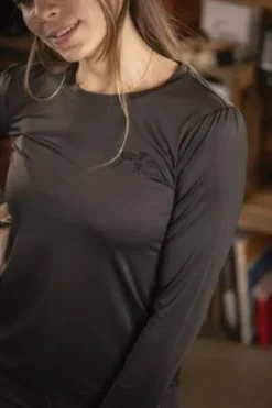 T-shirt Techty manches longues - PENELOPE COLLECTION Femme Tenue D'Équitation Femme·T-Shirts équitation Femme