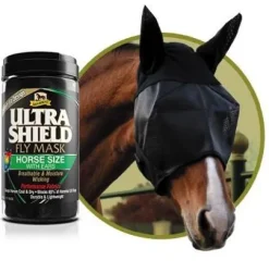 Discount Ultrashield Fly Mask avec oreilles - Masques Anti-Mouches