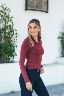 Sale UV PROTECTION Top - Femme Tenue D'Équitation Femme·T-Shirts équitation Femme|Tenue D'Équitation Femme·Polos Et Chemises