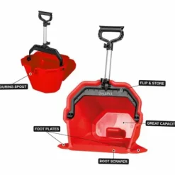 Hot Valet d'écurie ergonomique - Léger et facile d'utilisation Entretien De L'Écurie·Ramasse Crottins