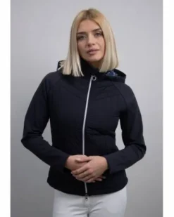 New Veste bi matière Jimmy Femme Tenue D'Équitation Femme·Parka, Blouson, Doudoune