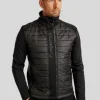 Veste bi-matière Emmanuel unisexe - - Coupe vent, déperlante Homme Tenue D'Équitation Homme·Gilets Et Bodywarmer