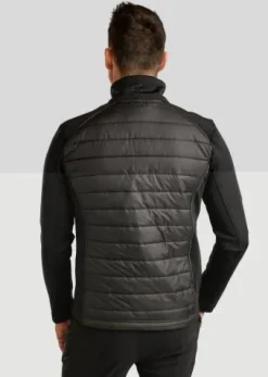 Veste bi-matière Emmanuel unisexe - - Coupe vent, déperlante Homme Tenue D'Équitation Homme·Gilets Et Bodywarmer
