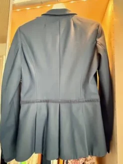 Veste concours samshield Victorine 36 bleu marine Femme La Cavalière En Concours|La Femme En Concours