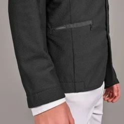 Outlet Veste de compétition AIRTEC Noir - Jump'In - MESH confortable Homme Le Cavalier En Concours|L'Homme En Concours