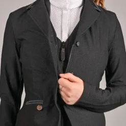 Online Veste de compétition AIRTEC Noir - Jump'In - MESH respirant Femme La Cavalière En Concours|La Femme En Concours