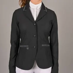 Online Veste de compétition AIRTEC Noir - Jump'In - MESH respirant Femme La Cavalière En Concours|La Femme En Concours