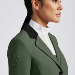 Discount Veste de compétition Grand Prix Olive - Femme La Cavalière En Concours|La Femme En Concours