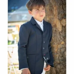 Veste de compétition Junior marine - Mixte Gaston - Jump'in Enfant Les Jeunes En Concours|Les Enfants En Concours