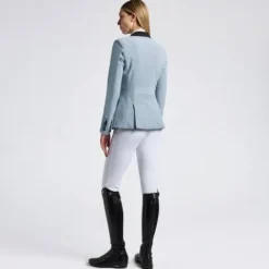 Clearance Veste de compétition perforé Ciel - Femme La Cavalière En Concours|La Femme En Concours