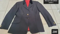 Discount Veste de concours décathlon taille L Femme Le Cavalier En Concours|L'Homme En Concours