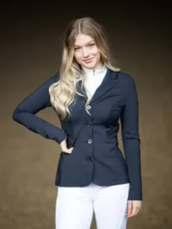 Hot Veste de concours Navy Blue Meadow - Femme La Cavalière En Concours|La Femme En Concours
