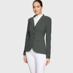 New Veste de concours Victorine Premium FW25 - - Tissu italien extensible Femme La Cavalière En Concours|La Femme En Concours