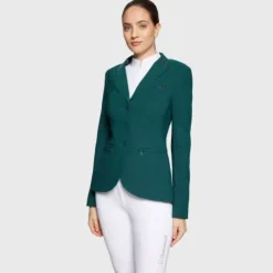 New Veste de concours Victorine Premium FW25 - - Tissu italien extensible Femme La Cavalière En Concours|La Femme En Concours